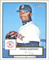Pedro Martinez Baseball Cards 2001 Topps Heritage Prices