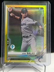Jose Salas [Gold Foil] Baseball Cards 2021 Bowman 1st Edition Prices