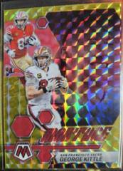 George Kittle [Gold] #M-28 Football Cards 2023 Panini Mosaic Montage Prices
