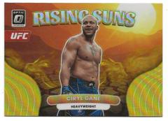 Ciryl Gane [Gold] #17 Ufc Cards 2023 Panini Donruss Optic UFC Rising Suns Prices