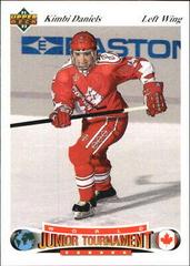 Kimbi Daniels Hockey Cards 1991 Upper Deck Czech World Juniors Prices