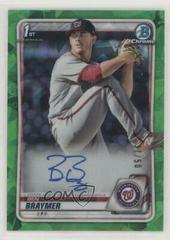 Ben Braymer [Green] #BSPA-BB Baseball Cards 2020 Bowman Sapphire Autographs Prices
