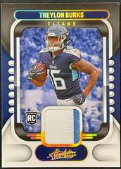 Treylon Burks [Gold] #ARM-12 Football Cards 2022 Panini Absolute Rookie Materials Prices