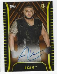 Akam [Bronze] Wrestling Cards 2018 Topps WWE NXT Autographs Prices