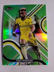 Hany Mukhtar [Neon Green] Soccer Cards 2022 Finest MLS Prices