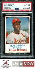 Bob Gibson [Hand Cut] #119 Baseball Cards 1975 Hostess Prices