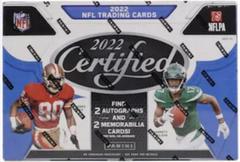 Hobby Box Football Cards 2022 Panini Certified Prices