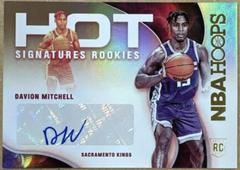 Davion Mitchell [Hyper Gold] #HSR-DM Basketball Cards 2021 Panini Hoops Hot Signatures Rookies Prices