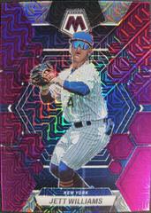 Jett Williams [Purple Mojo] Baseball Cards 2023 Panini Chronicles Mosaic Prices