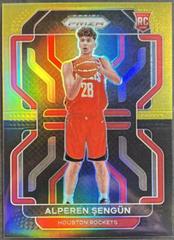 Alperen Sengun [Black Gold Prizm] #318 Basketball Cards 2021 Panini Prizm Prices