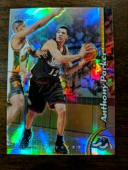 Anthony Parker Refractor Basketball Cards 1998 Finest Prices