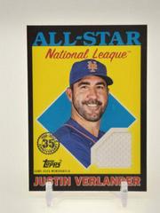 Justin Verlander [Black] Baseball Cards 2023 Topps 1988 All Star Relics Prices