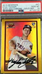 Kyle Tucker [Gold Refractor] #B30-KT Baseball Cards 2019 Bowman 30th Anniversary Prices