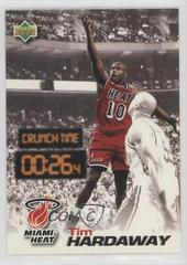 Tim Hardaway #CT13 Basketball Cards 1997 Upper Deck Nestle Crunch Time Prices