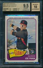 Joe Panik Baseball Cards 2014 Topps Heritage Real One Autographs Prices