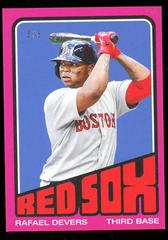 Rafael Devers [Pink] Baseball Cards 2022 Topps Throwback Thursday Prices