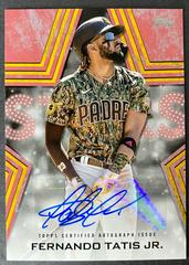 Fernando Tatis Jr. [Red] #BSA-FT Baseball Cards 2023 Topps Series 1 Stars Autographs Prices