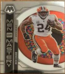 Nick Chubb [Silver] #MM-13 Football Cards 2023 Panini Mosaic Men of Mastery Prices