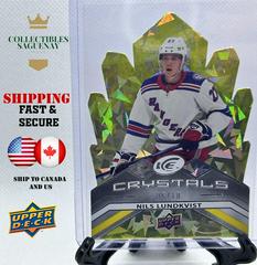 Nils Lundkvist [Yellow] #IC-62 Hockey Cards 2021 Upper Deck Ice Crystals Prices