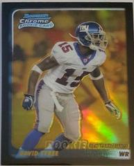 David Tyree [Gold Refractor] Football Cards 2003 Bowman Chrome Prices