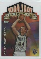 Keith Van Horn [Refractor] #G29 Basketball Cards 1997 Topps Generations Prices