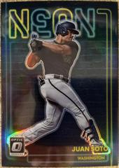 Juan Soto #NEON-1 Baseball Cards 2022 Panini Donruss Optic Neon Prices