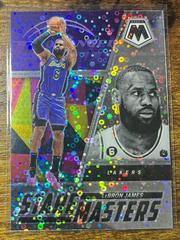 LeBron James [Fast Break] #7 Basketball Cards 2022 Panini Mosaic Stare Masters Prices