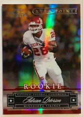 Adrian Peterson [Xtra Points Red] #155 Football Cards 2007 Playoff Prestige Prices