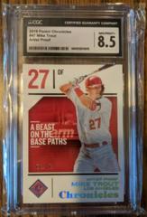 Mike Trout [Artist's Proof] #47 Baseball Cards 2018 Panini Chronicles Prices