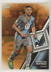 Christian Ramirez [Orange] Soccer Cards 2018 Topps MLS Prices