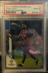 Ansu Fati [Blue Refractor] #45 Soccer Cards 2019 Topps Chrome UEFA Champions League Prices