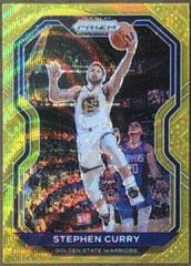 Stephen Curry [Gold Wave Prizm] Basketball Cards 2020 Panini Prizm Prices