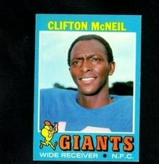 Clifton McNeil #15 Football Cards 1971 Topps Prices