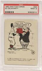 Ed Delahanty #36 Baseball Cards 1963 Gad Fun Cards Prices