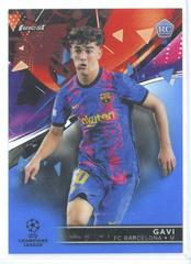 Gavi [Blue] #51 Soccer Cards 2021 Topps Finest UEFA Champions League Prices