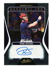 Ryan Jeffers Baseball Cards 2022 Panini Absolute Ink Autographs Prices