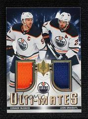 Connor McDavid, Leon Draisaitl [Patch] #UTM-MD Hockey Cards 2021 Ultimate Collection Ulti Mates Jersey Prices