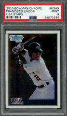 Francisco Lindor #USA5 Baseball Cards 2010 Bowman Chrome USA Stars Prices