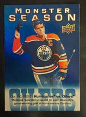 Connor McDavid #MS-4 Hockey Cards 2023 Upper Deck Monster Season Prices