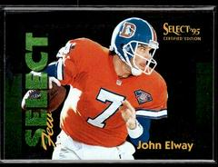 John Elway [Parallel 1028] Football Cards 1995 Panini Select Certified Few Prices