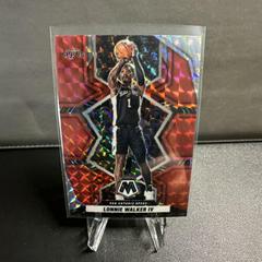 Lonnie Walker IV [Red] #1 Basketball Cards 2021 Panini Mosaic Prices