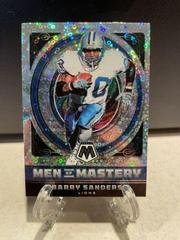 Barry Sanders [No Huddle Silver] #MM-18 Football Cards 2022 Panini Mosaic Men of Mastery Prices