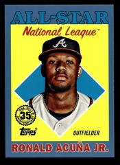 Ronald Acuna Jr. [Blue] #88AS-4 Baseball Cards 2023 Topps 1988 All Star Prices