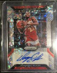 Dominique Wilkins #FBDWK Basketball Cards 2018 Panini Prizm Fast Break Autographs Prices