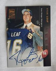 Ryan Leaf Football Cards 1998 Topps Certified Autograph Prices