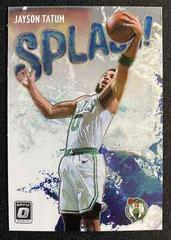 Jayson Tatum #12 Basketball Cards 2021 Panini Donruss Optic Splash Prices