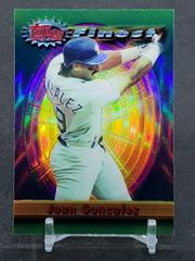 Juan Gonzalez [Refractor] Baseball Cards 1994 Finest Prices