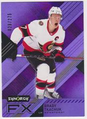 Brady Tkachuk [Purple] Hockey Cards 2021 Upper Deck Synergy FX Prices