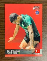 Aster Vranckx [Red Refractor] Soccer Cards 2021 Stadium Club Chrome Bundesliga Prices