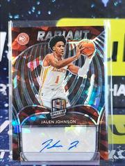 Jalen Johnson [Astral] #RSI-JJO Basketball Cards 2021 Panini Spectra Radiant Signatures Prices